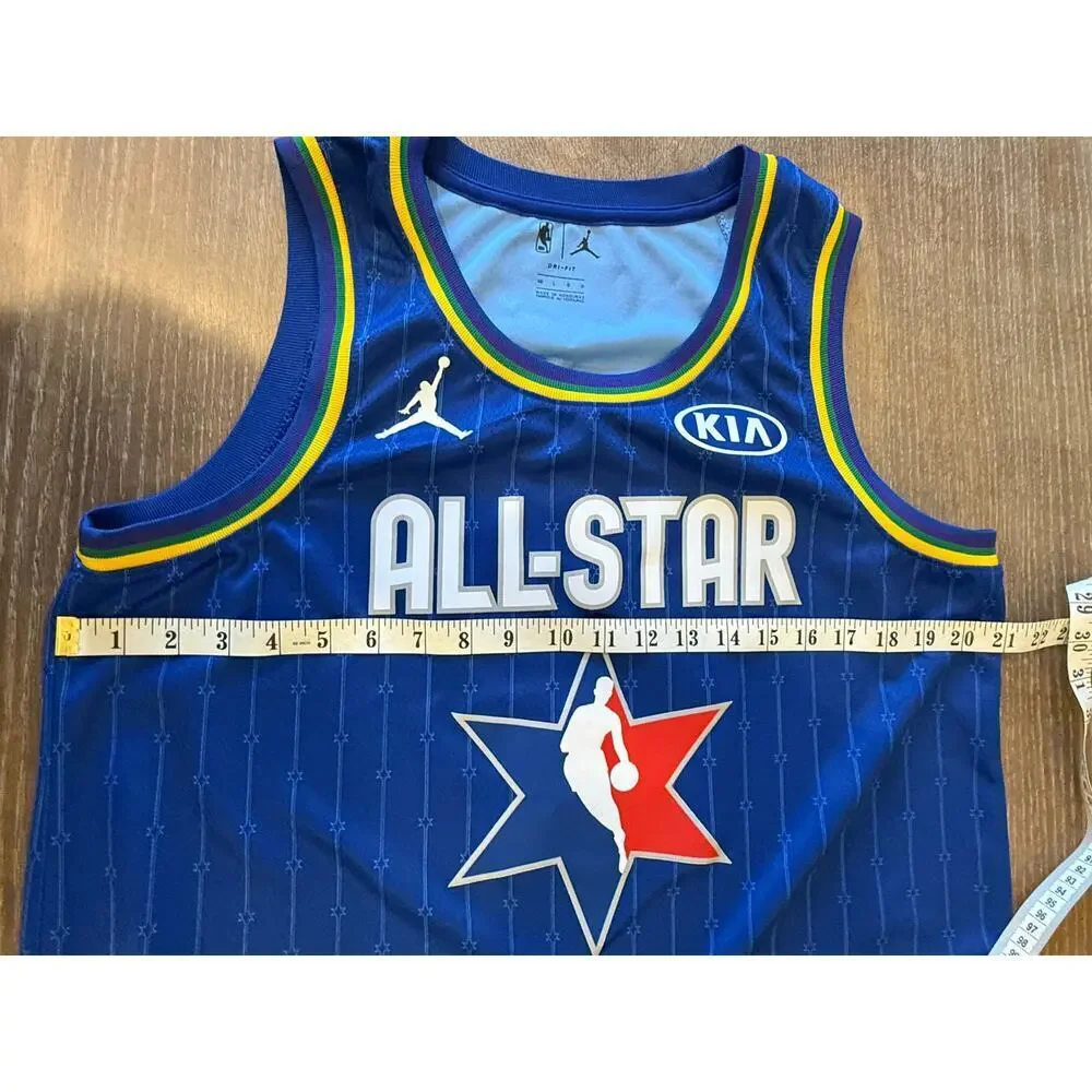 NBA All Star Luka Doncic #77 Jersey Top Nike Dri-Fit Air Jordan size L